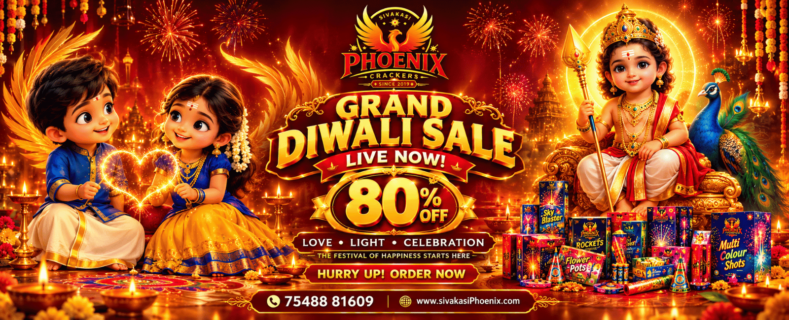 Sivakasi Phoenix Crackers – Premium Sivakasi Fireworks