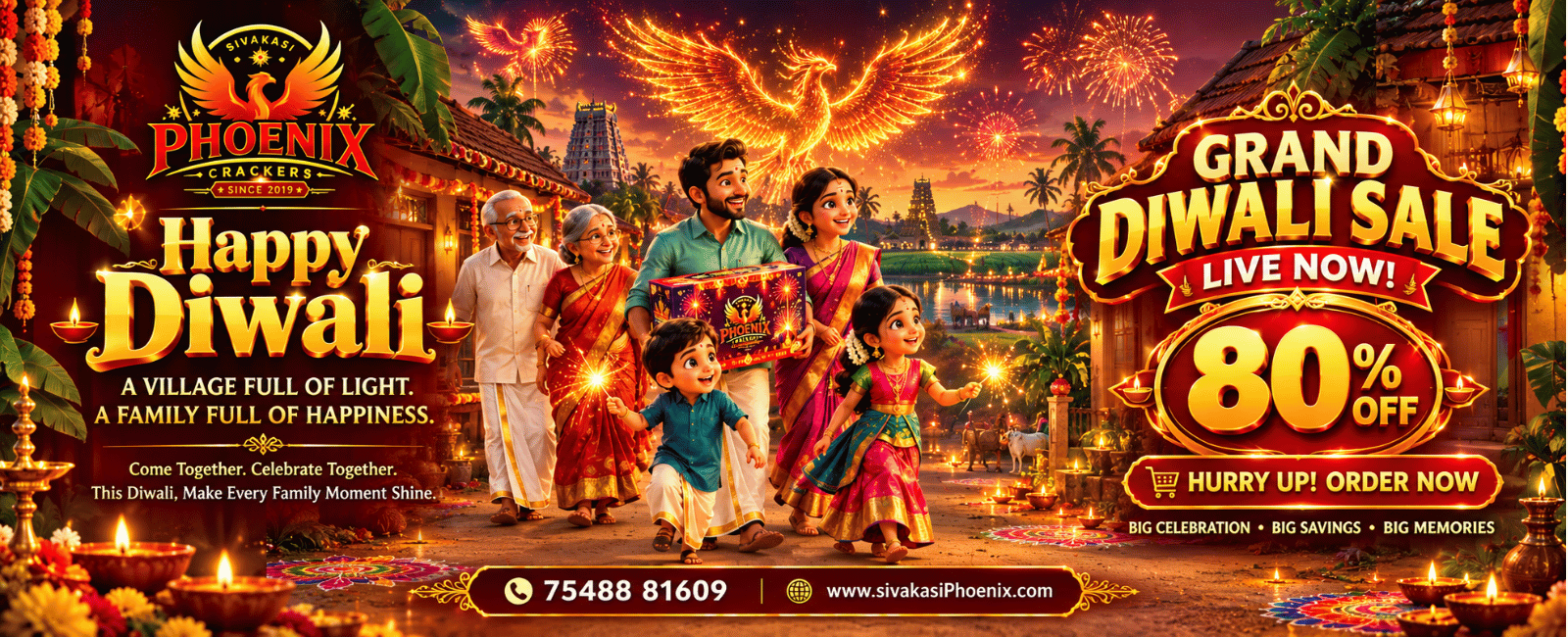 Sivakasi Phoenix Crackers – Premium Sivakasi Fireworks